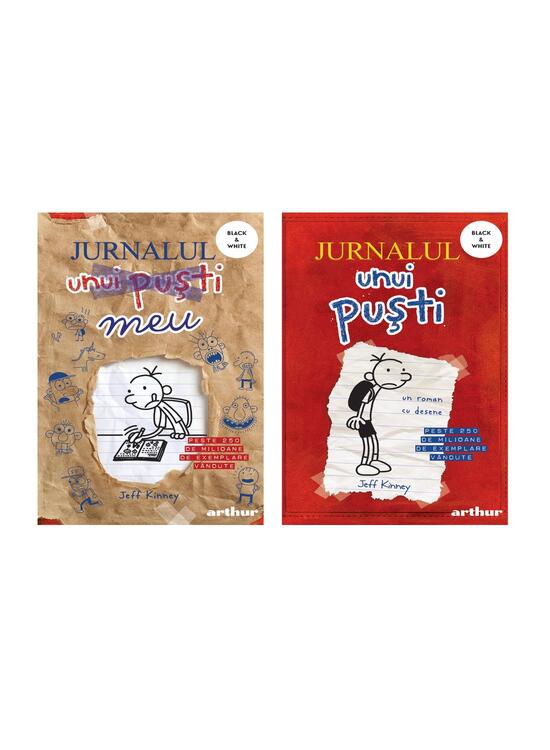 Pachet Jurnalul unui Puști ( 2 volume, ediție paperback) - gallery big 4