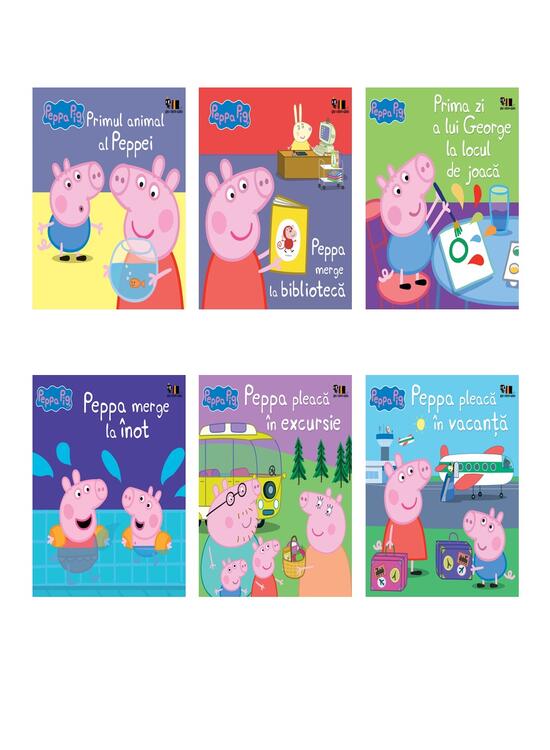 Pachet Aventuri cu Peppa Pig ( 6 volume) - gallery big 8