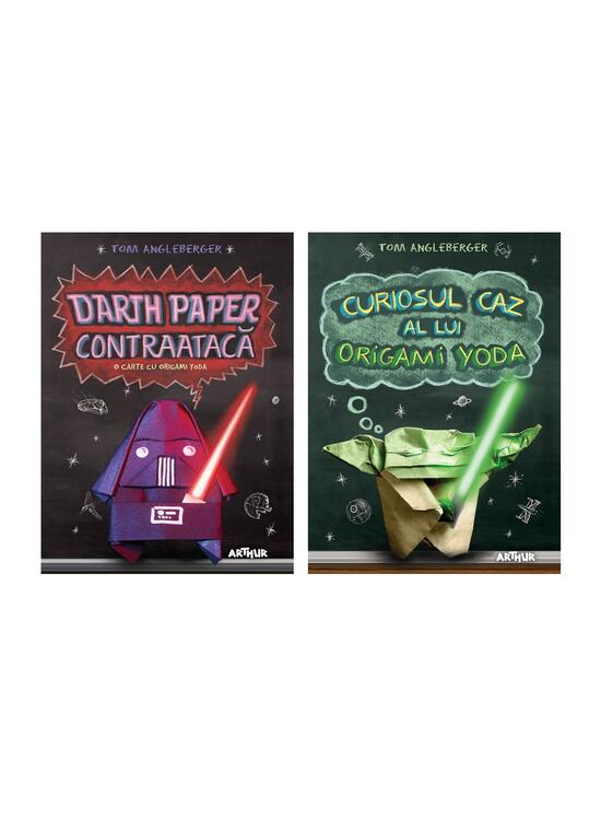 Pachet Origami Yoda ( Curiosul caz al lui Origami Yoda, Darth Paper contraatacă) - gallery big 4