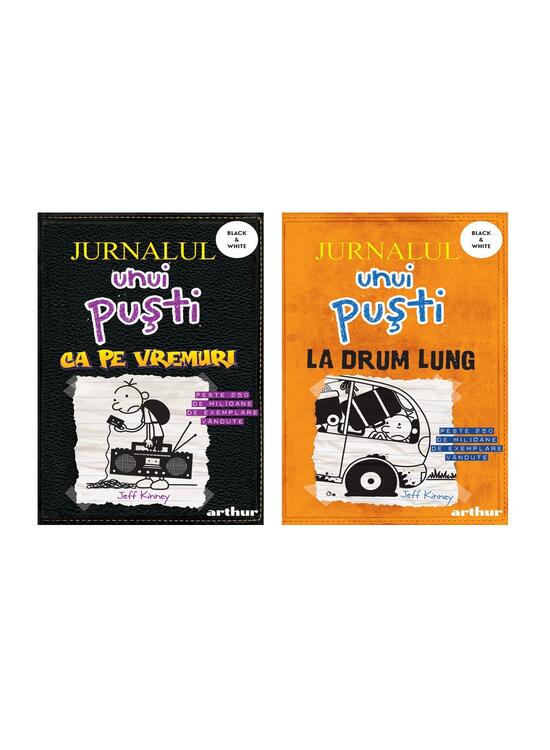 Pachet Jurnalul unui Puști volumele 9-10, ediție paperback - gallery big 4