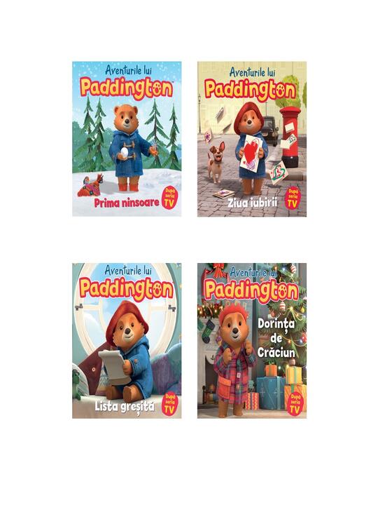 Pachet Aventurile lui Paddington (Dorința de Crăciun, Lista greșită, Ziua iubirii, Prima ninsoare) - gallery big 6