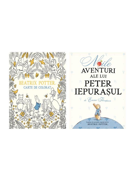 Pachet Peter Iepurașul (Beatrix Potter - carte de colorat, Noile aventuri ale lui Peter Iepurașul) - gallery big 4