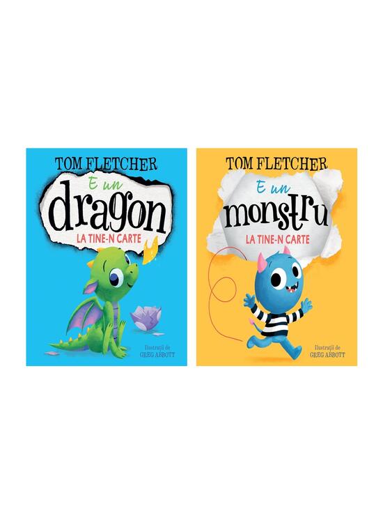 Pachet Tom Fletcher 4 ani+ (E un dragon la tine-n carte, E un monstru la tine-n carte) - gallery big 4