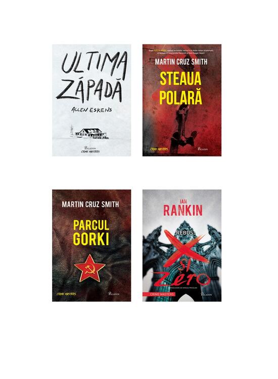 Pachet Crime Masters (Parcul Gorki, Steaua Polară, Rebus, Ultima zăpadă) - gallery big 6