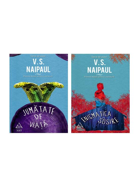 Pachet V.S.Naipaul (Jumătate de viaţă, Enigmatica sosire) - gallery big 4