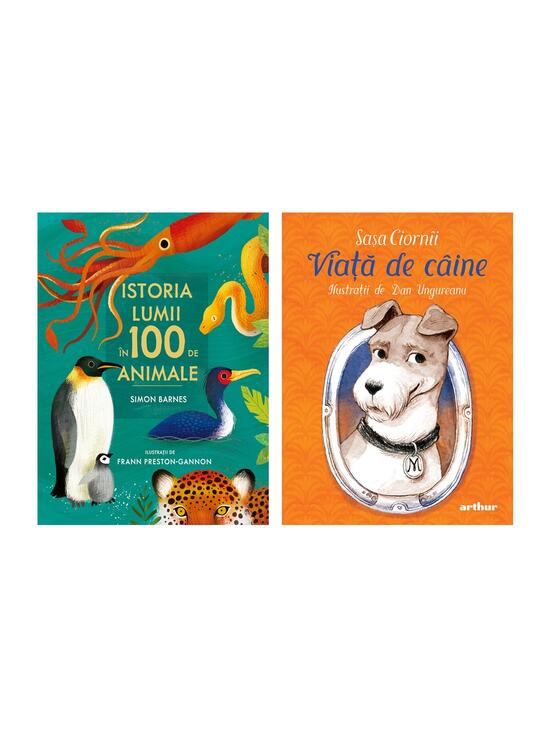 Pachet Animale (Viață de câine, Istoria lumii în 100 de animale) - gallery big 4