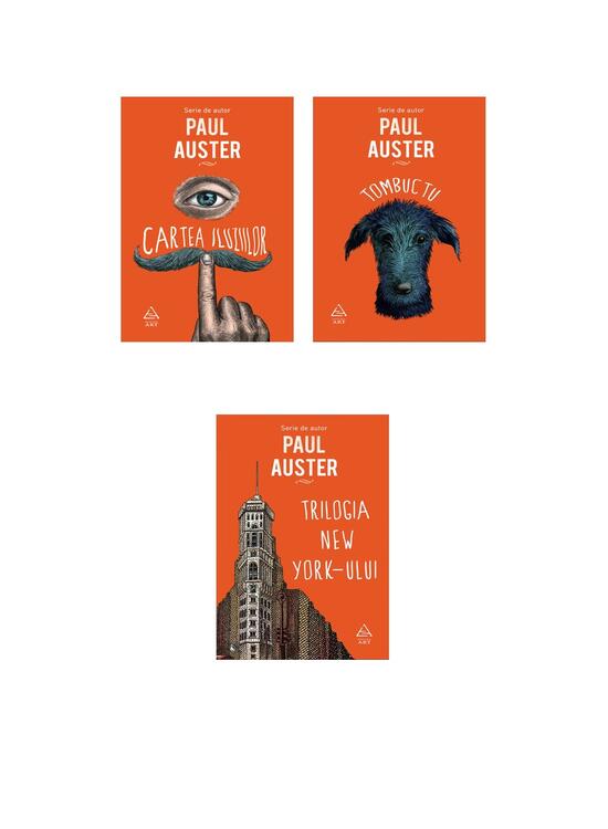 Pachet Paul Auster (Cartea iluziilor,Tombuctu,Trilogia New York-ului) - gallery big 5