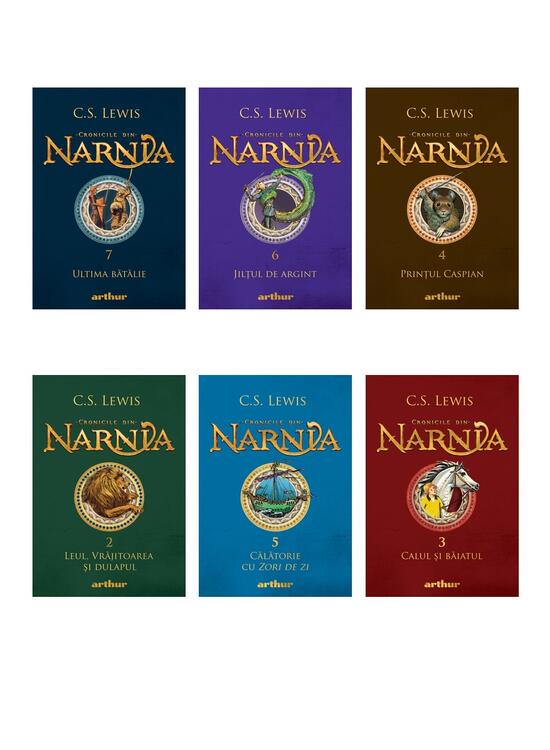 Pachet Integrala Cronicile din Narnia 7 volume - gallery big 7