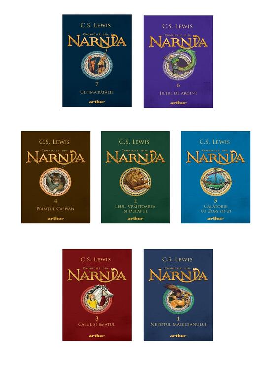 Pachet Integrala Cronicile din Narnia 7 volume - gallery big 8