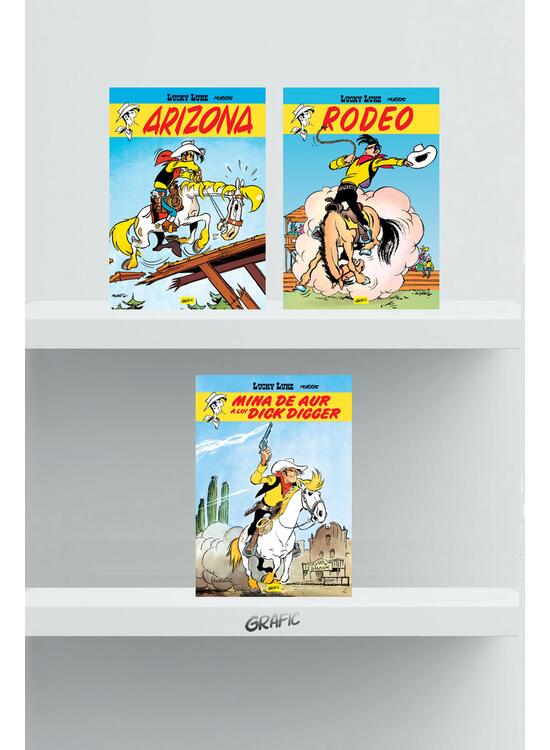 Pachet Lucky Luke 3 volume - gallery big 1