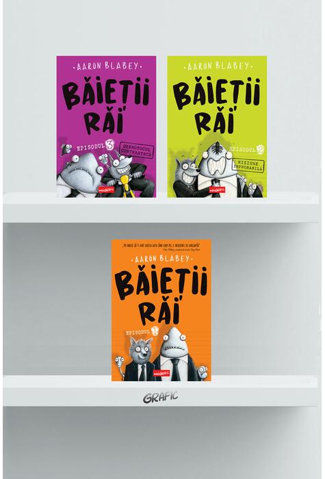 Pachet Băieții răi 3 volume