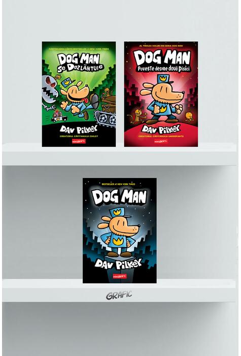 Pachet Dog Man (3 volume)