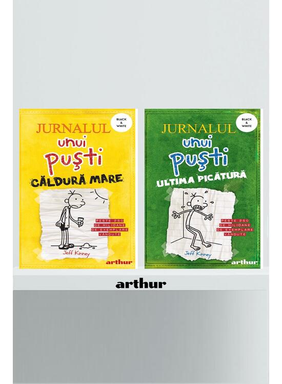 Pachet Jurnalul unui Puști volumele 3-4, ediție paperback - gallery big 1