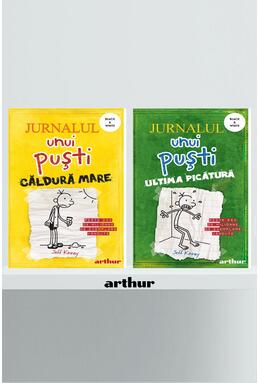 Pachet Jurnalul unui Puști volumele 3-4, ediție paperback