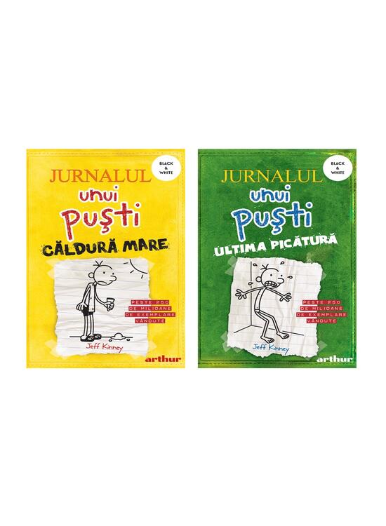 Pachet Jurnalul unui Puști volumele 3-4, ediție paperback - gallery big 3