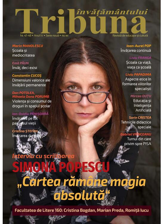 Tribuna Învățământului. Revista de educație și cultură Nr. 47-48/2023, Anul IV, Serie Nouă - gallery big 1