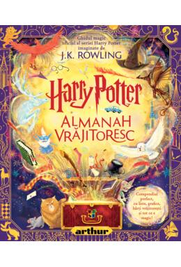 Pachet Harry Potter, ediție ilustrată (vol 4 și Almanah Vrăjitoresc)