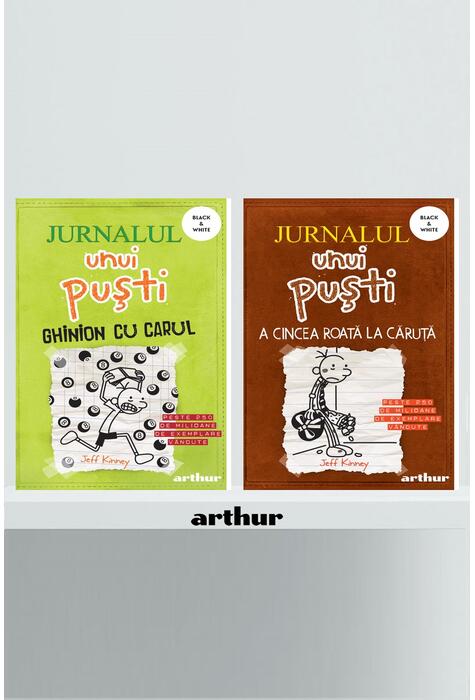 Pachet Jurnalul unui Puști volumele 7-8, ediție paperback