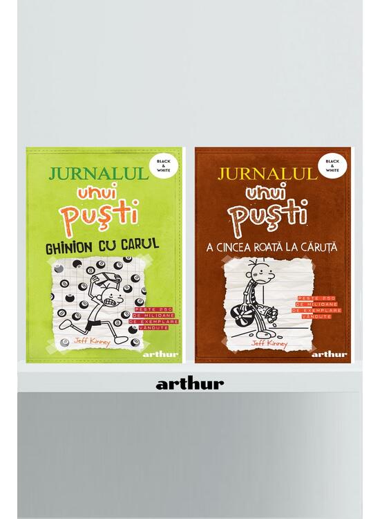 Pachet Jurnalul unui Puști volumele 7-8, ediție paperback - gallery big 1