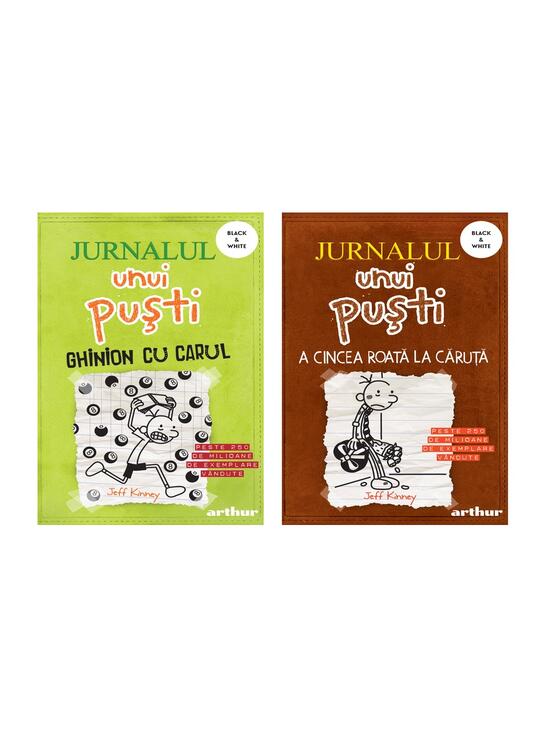 Pachet Jurnalul unui Puști volumele 7-8, ediție paperback - gallery big 4