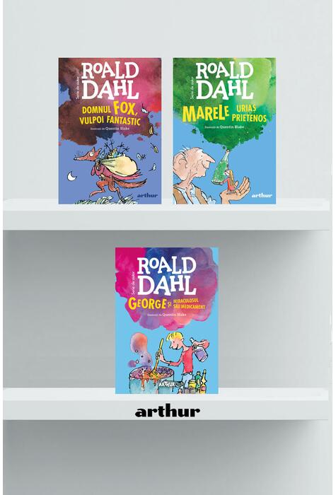 Pachet Roald Dahl (MUP, Domnul Fox, George)