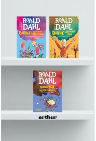 Pachet Roald Dahl (Danny, George, Domnul Fox, vulpoi fantastic)