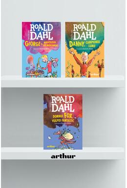 Pachet Roald Dahl (Danny, George, Domnul Fox, vulpoi fantastic)