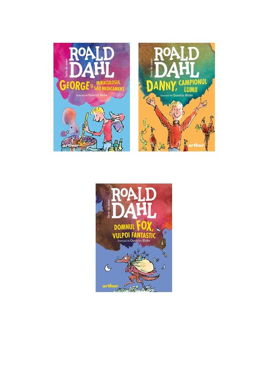 Pachet Roald Dahl (Danny, George, Domnul Fox, vulpoi fantastic) - gallery big 5