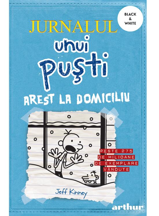 Jurnalul unui puşti 6. Arest la domiciliu | paperback - gallery big 1