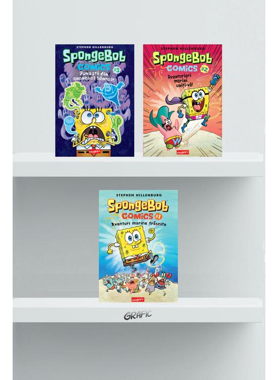 Pachet SpongeBob Comics 3 volume - gallery big 1