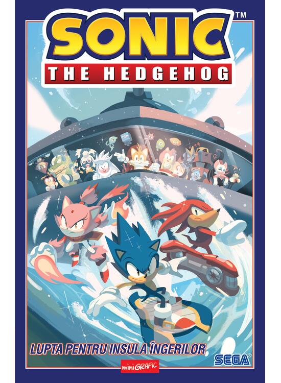 Sonic the Hedgehog 3 volume (Efecte secundare, Eggman, Insula îngerilor) - gallery big 2