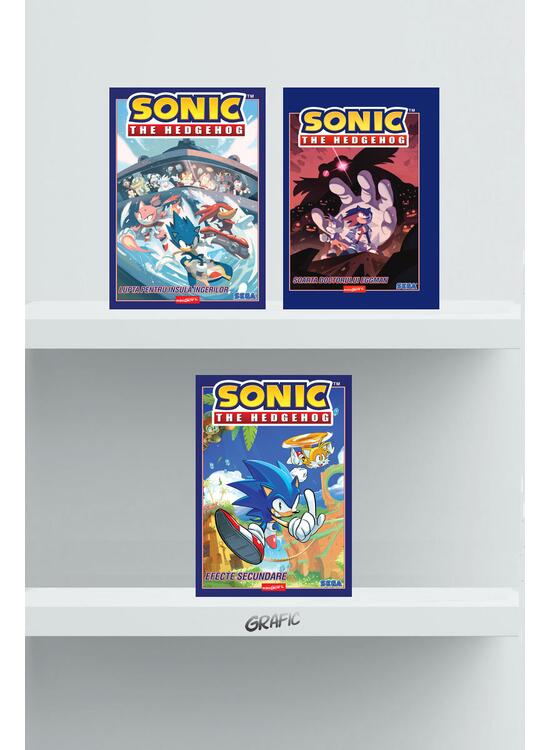 Sonic the Hedgehog 3 volume (Efecte secundare, Eggman, Insula îngerilor) - gallery big 1