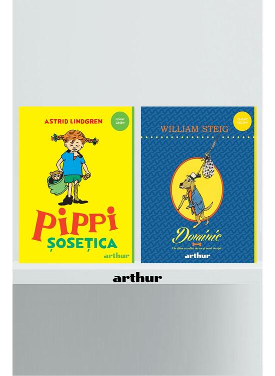 Pachet școlar clasa a III-a(Pippi Șosetica, Dominic) - gallery big 1