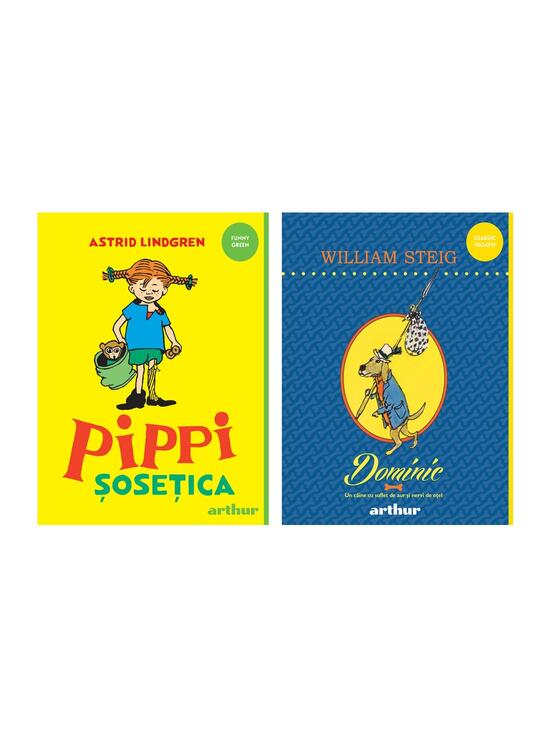 Pachet școlar clasa a III-a(Pippi Șosetica, Dominic) - gallery big 4