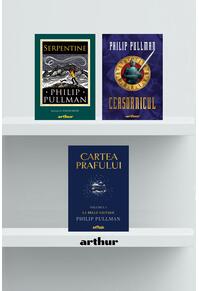 Pachet Philip Pullman Gold (Serpentine, Ceasornicul, Cartea Prafului)