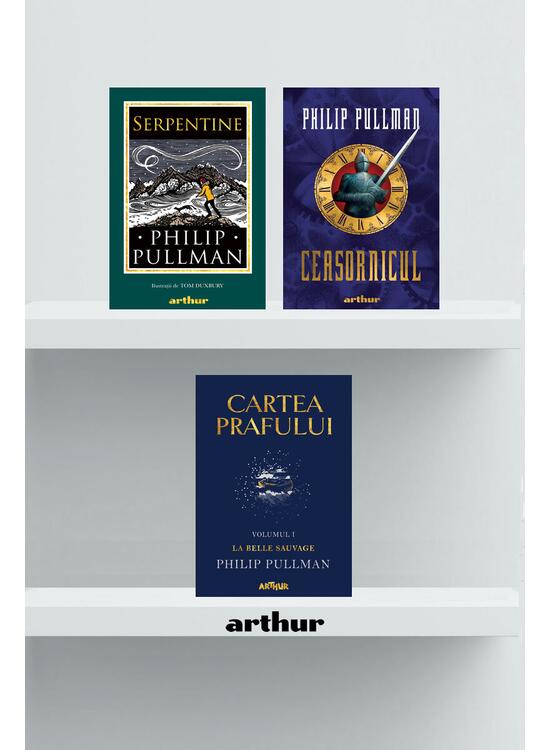 Pachet Philip Pullman Gold (Serpentine, Ceasornicul, Cartea Prafului) - gallery big 1