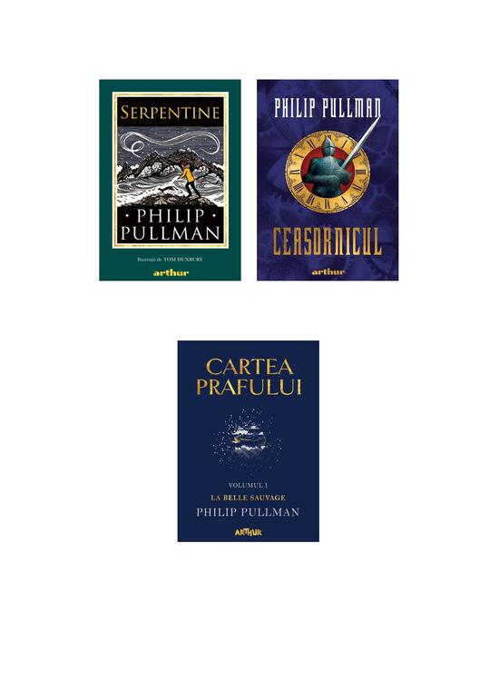 Pachet Philip Pullman Gold (Serpentine, Ceasornicul, Cartea Prafului) - gallery big 5