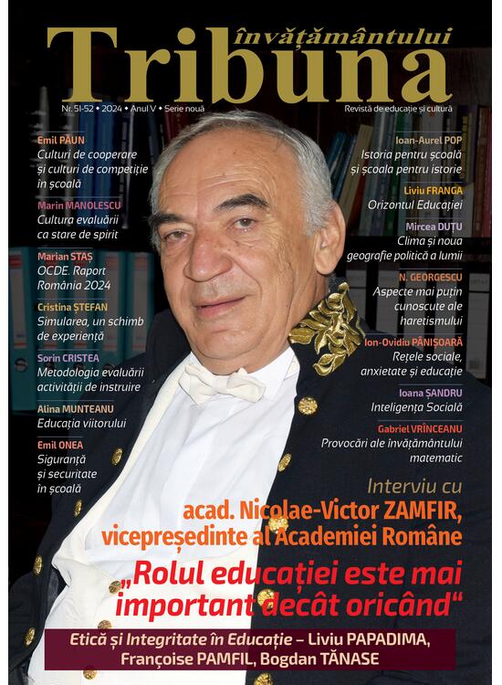 Tribuna Învățământului. Revista de educație și cultură Nr. 51-52/2024, Anul V, Serie Nouă - gallery big 1