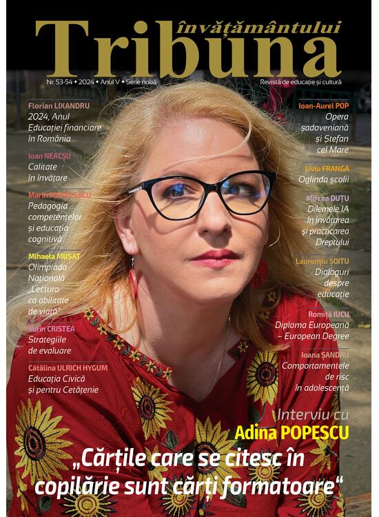 Tribuna Învățământului. Revista de educație și cultură Nr. 53-54/2024, Anul V, Serie Nouă - gallery big 1