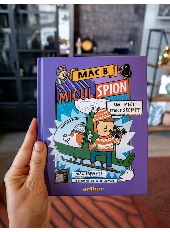 Mac B.: Micul spion (3): Un meci strict secret - gallery big 6