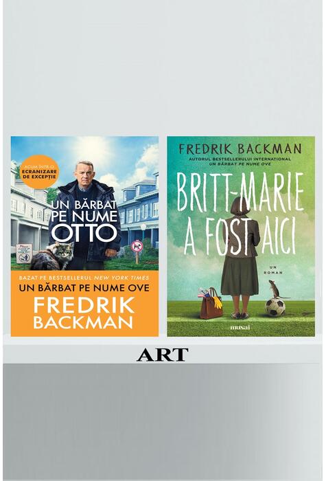 Pachet F. Backman 2 volume (Ove | ediție tie-in, Britt-Marie)