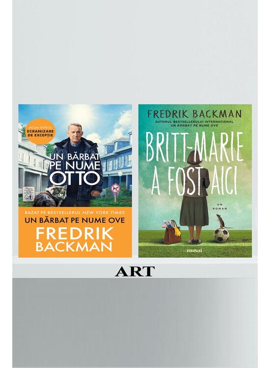 Pachet F. Backman 2 volume (Ove | ediție tie-in, Britt-Marie) - gallery big 1