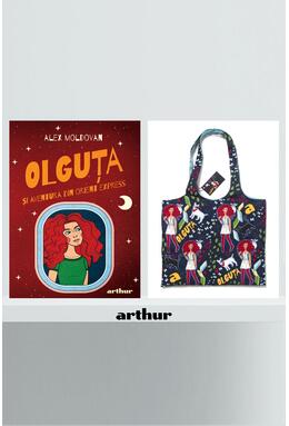 Pachet fan Olguța (Aventura din Orient Express și tote bag)