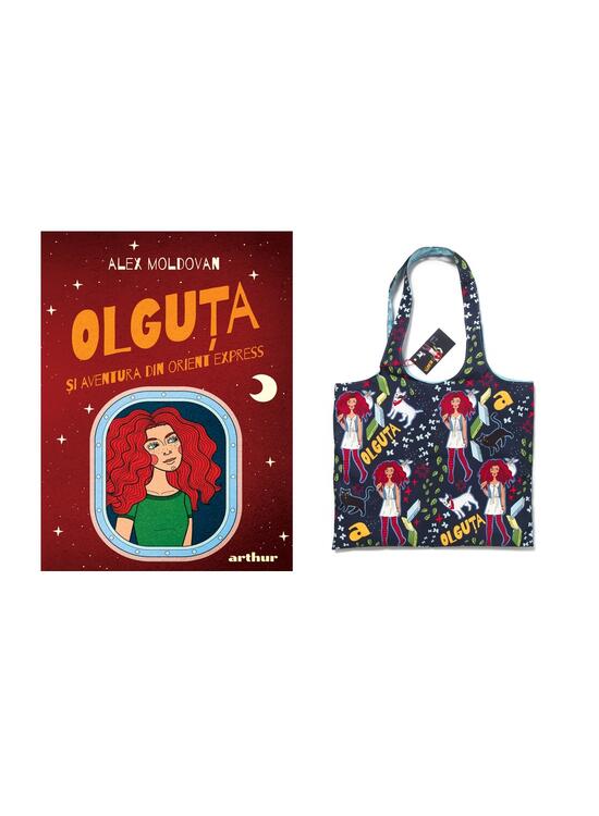 Pachet fan Olguța (Aventura din Orient Express și tote bag) - gallery big 3