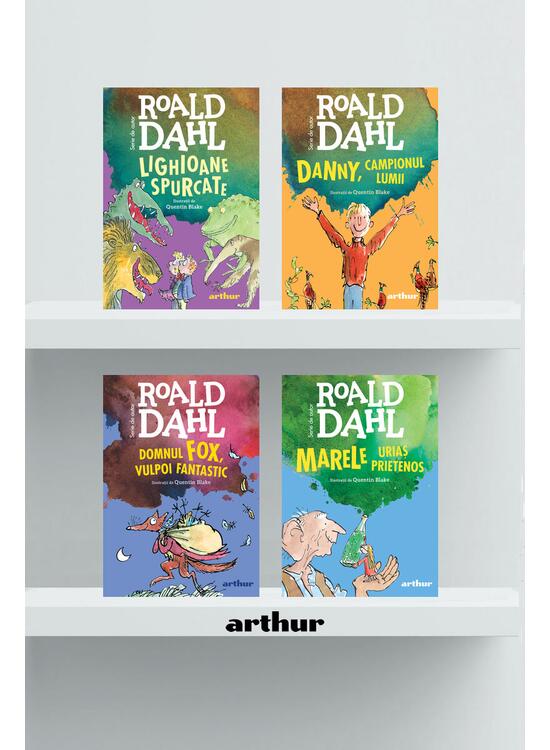 Pachet Roald Dahl (Lighioane spurcate, Domnul Fox, Danny,MUP) - gallery big 1