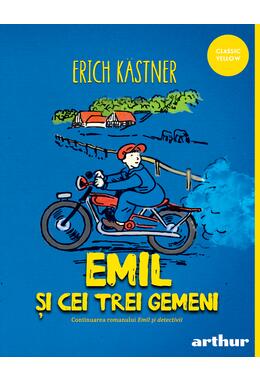 Pachet Kästner Classic Yellow (Clasa zburătoare, 35 mai, Emil și cei trei gemeni )