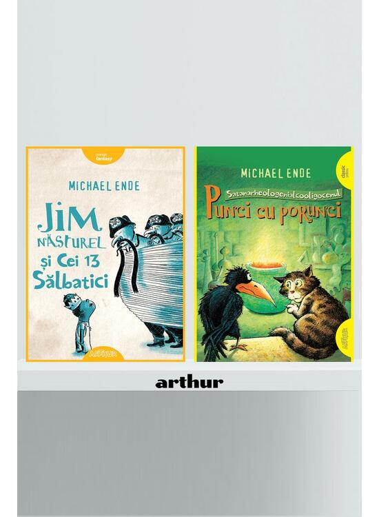 Pachet Michael Ende ( Jim Năsturel şi cei 13 sălbatici, Punci cu porunci) - gallery big 1