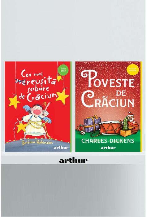 Pachet Aventuri de Crăciun ( Cea mai reușită serbare de Crăciun, Poveste de Crăciun)