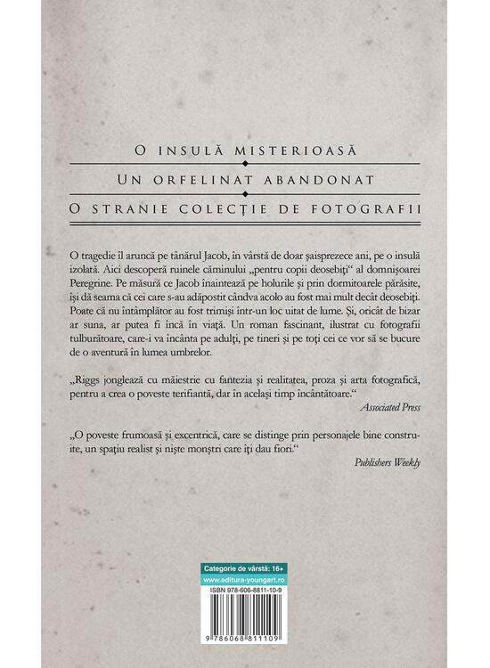 Miss Peregrine 1. Căminul copiilor deosebiți | paperback - gallery big 2