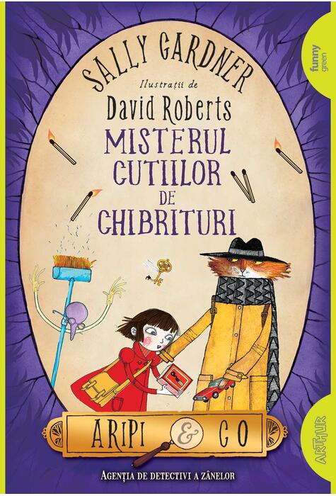 Aripi & Co (#4). Misterul cutiilor de chibrituri | paperback